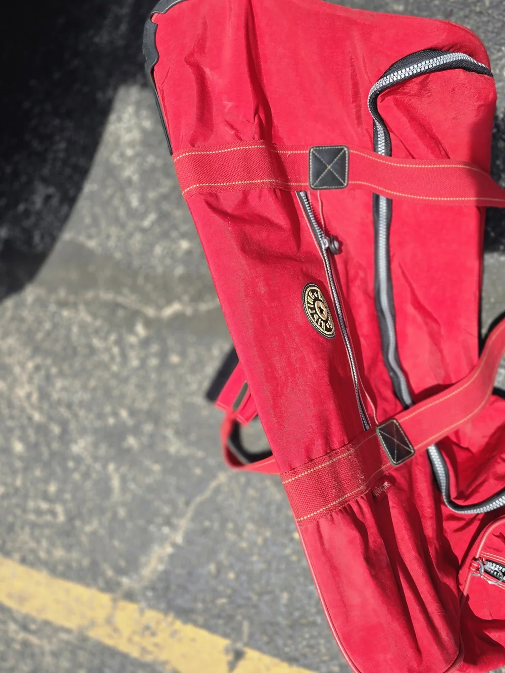 Kipling vibrant red